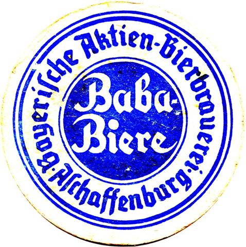 aschaffenburg ab-by baba rund 1a (215-baba biere-blau)